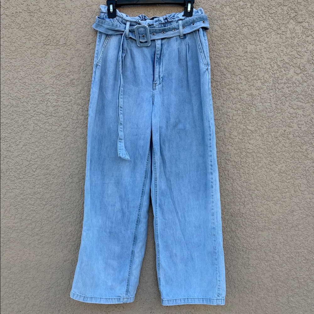 Madden Girl Light Blue Wide Leg Jeans